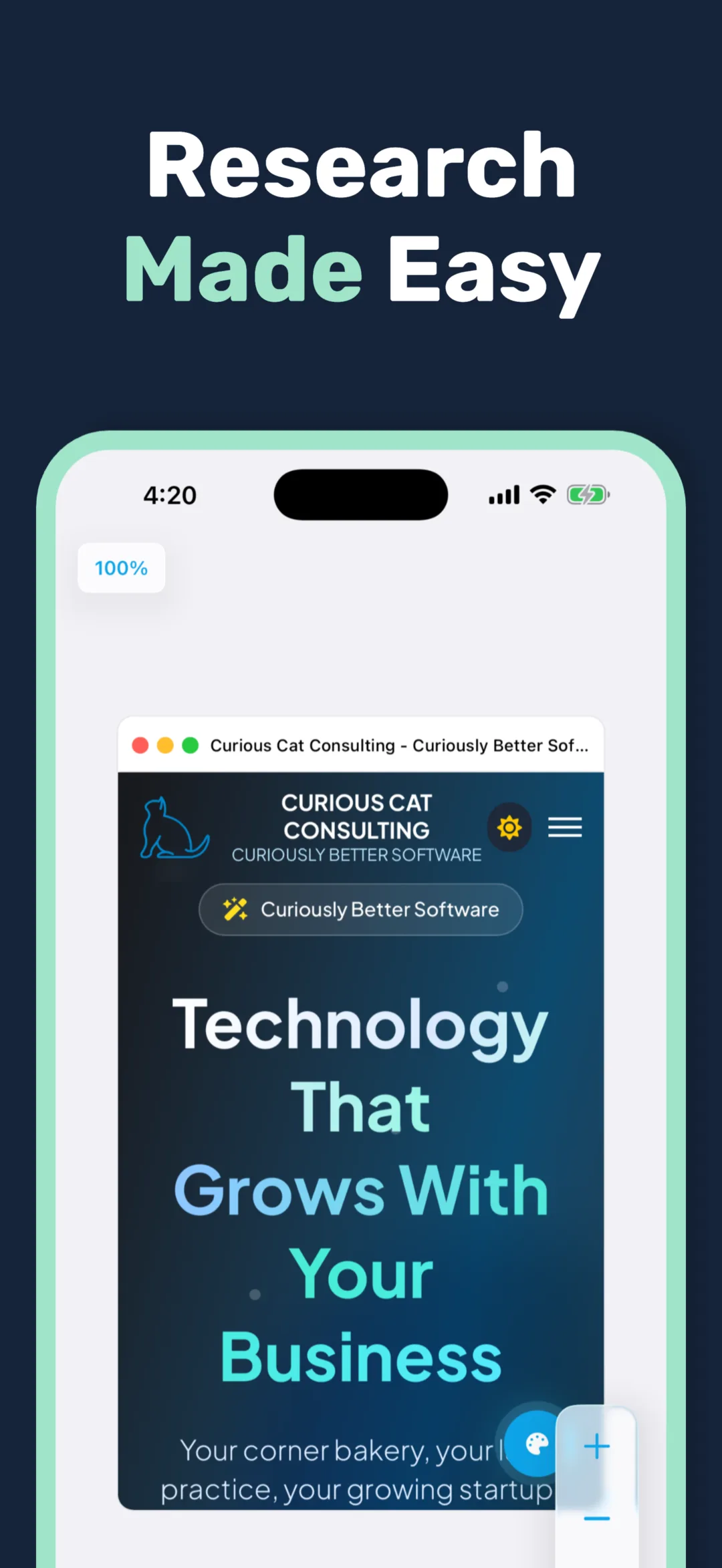 Web Canvas: Spatial Browser screenshot 5