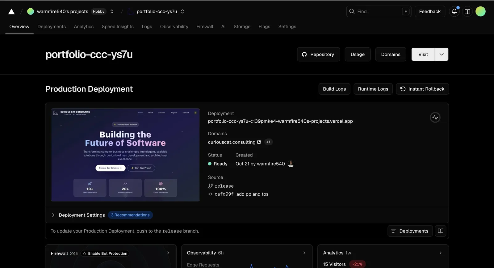 Email & Domain Trust project preview